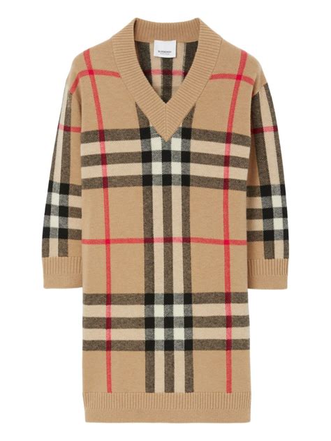 burberry vestiti lana bambina